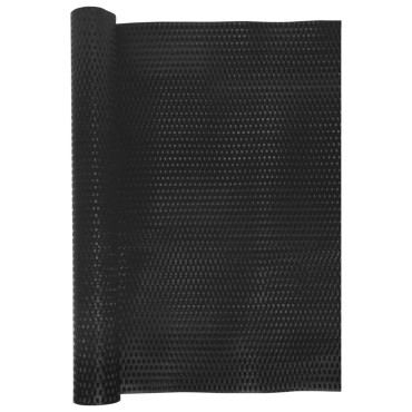 vidaXL Διαχωριστικό Βεράντας Μαύρο 1000x90cm από Συνθετικό Ρατάν