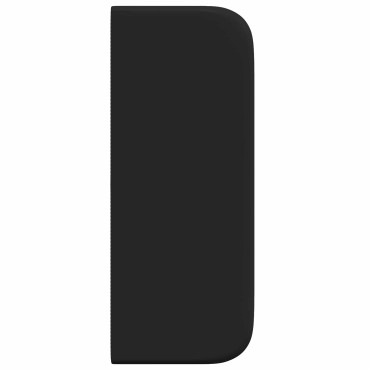vidaXL Αυτί Κεφαλής Μαύρο 40,5 x 40,5 x 4 εκ PVC