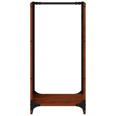 Ράφι για καυσόξυλα vidaXL 40x30x80 cm Ατσάλι σκληρυθέν στον αέρα
