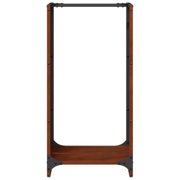 Ράφι για καυσόξυλα vidaXL 40x30x80 cm Ατσάλι σκληρυθέν στον αέρα