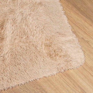 vidaXL Χαλί Shaggy με Ψηλό Πέλος NAVARRA Μπεζ 200x290cm πολυεστέρας