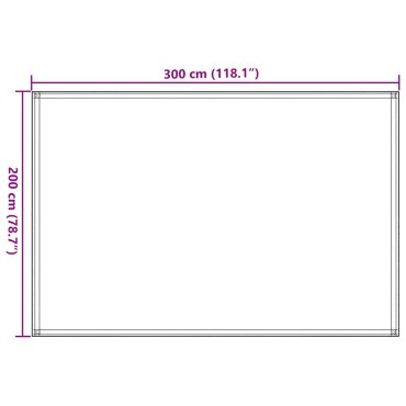 vidaXL Χαλί Σκηνής Μπλε 200 x 300 εκ. από HDPE