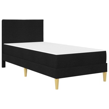 vidaXL Σκελετός Κρεβατιού Μαύρο 80 x 200 cm Πολυεστέρας