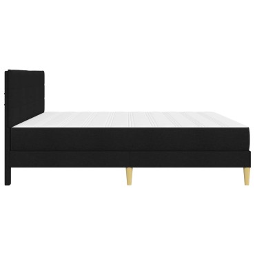 vidaXL Σκελετός Κρεβατιού Μαύρο 180 x 200 cm Πολυεστέρας