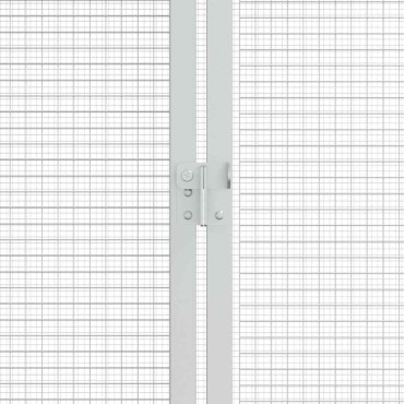 vidaXL Κλουβί Πουλιών Ανθρακί 210 x 304 x 213 εκ