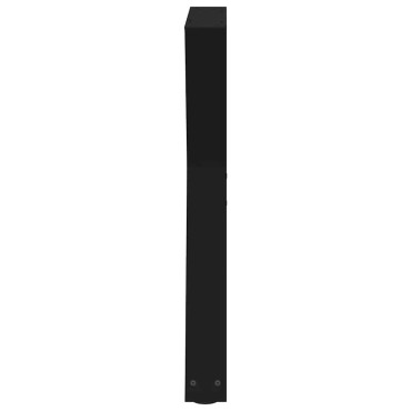 vidaXL Πόδια Τραπεζαρίας 2 τεμ. Μαύρο 80x(72-73,3)cm Ατσάλι