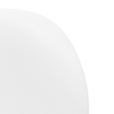 vidaXL Αυτί Κεφαλής Λευκό 80 x 23 x 6 εκ. PVC