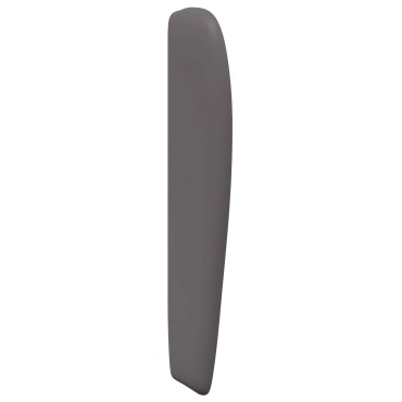 vidaXL Αυτί Κεφαλής Σκούρο Γκρι 80 x 23 x 6 εκ. PVC
