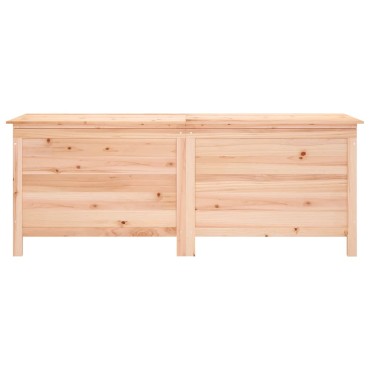 vidaXL Μπαούλο Αποθήκευσης Κήπου 150x50x56,5cm από Μασίφ Ξύλο Ελάτης 1 τεμ.