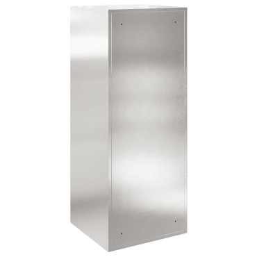 vidaXL Θυρίδα Πακέτων Ασημί 47,5 x 38 x 59 εκ. Ανοξείδωτο ατσάλι