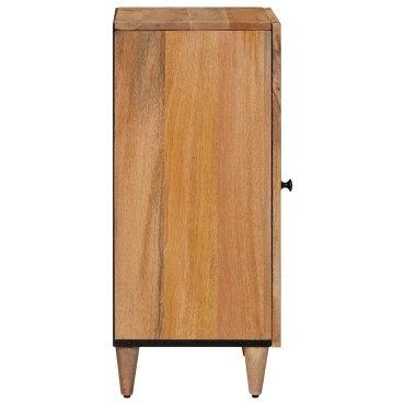vidaXL Πλαϊνό γραφείο Φυσικό 40x33x75cm Στερεό ξύλο μάνγκο