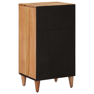 vidaXL Πλαϊνό γραφείο Φυσικό 40x33x75cm Στερεό ξύλο μάνγκο