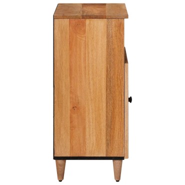 vidaXL Πλαϊνό γραφείο Φυσικό 60x33x75cm Στερεό ξύλο μάνγκο