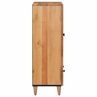 vidaXL Highboard Φυσικό 60x33,5x100cm Στερεό ξύλο μάνγκο