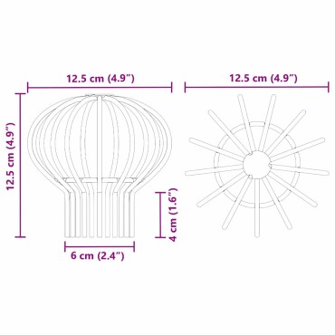vidaXL Φύλλο Προστασίας Γαμμάτων 2 τμχ. Ασημί 75 mm Ανοξείδωτο ατσάλι