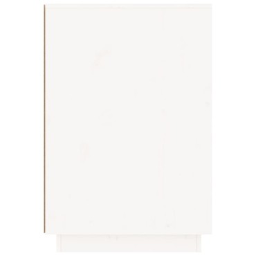 vidaXL Γραφείο Λευκό 140x50x75cm από Μασίφ Ξύλο Πεύκου 1 τεμ.