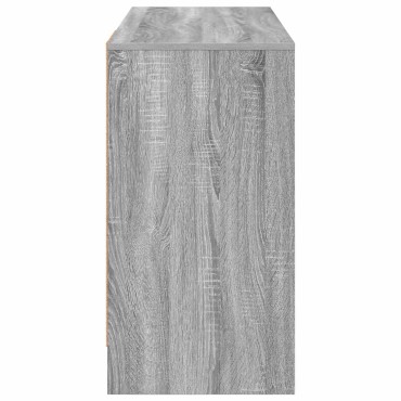 vidaXL Γραφείο Γκρίζο Σονομα 100x40x75cm Επεξεργασμένο Ξύλο 1 τεμ.