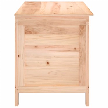 vidaXL Κουτί Μαξιλαριών Εξ. Χώρου 99x50x56,5cm από Μασίφ Ξύλο Ελάτης