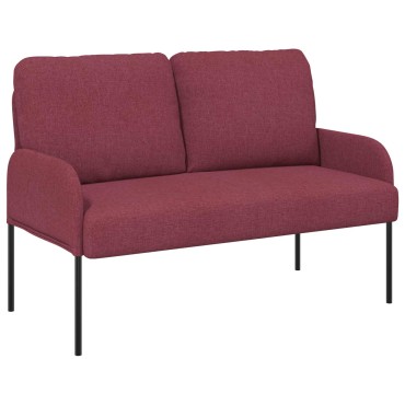 vidaXL Σετ Καναπέ 3 τεμ. Κόκκινο Κόντρα πλακέ 115x56x80cm  Τριθέσιος