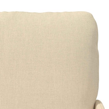 vidaXL Σετ Καναπέ 3 τεμ. Κρεμ Κόντρα πλακέ 115x56x80cm  Τριθέσιος