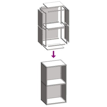 vidaXL Ράφι Καυσόξυλων Μαύρο 40x30x75 εκ. Χάλυβας ψυχρής έλασης