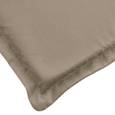vidaXL Μαξιλάρι Ξαπλώστρας Taupe 200x60x3cm από Ύφασμα Oxford