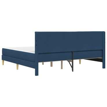 vidaXL Σκελετός Κρεβατιού Μπλε 180x200cm Πολυεστέρας