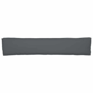 vidaXL Μαξιλάρι παλέτας Ανθρακί 200x40x8cm Ύφασμα Οξφόρδης