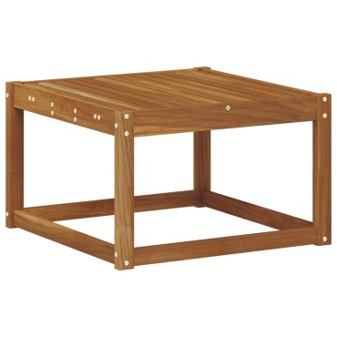 vidaXL Σειρά Καναπέ Εξωτερικού με μαξιλάρι 9 τεμ. Φυσικό και Μαύρο 59x59x37cm