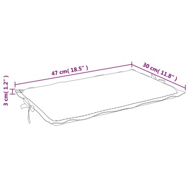 vidaXL Μαξιλάρι Ξαπλώστρας Ροζ από Ύφασμα Oxford 186x58x3cm