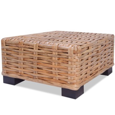 vidaXL Σετ Καναπέ 18 τεμ. από Γνήσιο Ρατάν 67x67x58cm  Γωνιακός