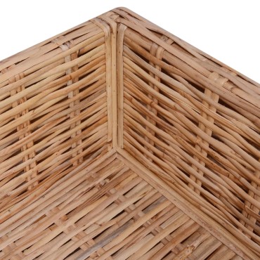 vidaXL Σετ Καναπέ 18 τεμ. από Γνήσιο Ρατάν 67x67x58cm  Γωνιακός