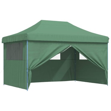 vidaXL Σκηνή Πάρτυ 292 x 440 x 315 εκ. Πράσινο Ύφασμα Όξφορντ