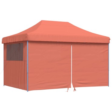 vidaXL Σκηνή Πάρτυ Τερακότα 292 x 440 x 315 εκ. Ύφασμα Όξφορντ