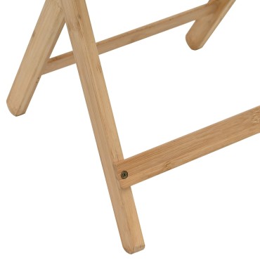 vidaXL Τραπέζι Κουζίνας Φυσικό 40x30x53,5cm Μπαμπού 1 τεμ.