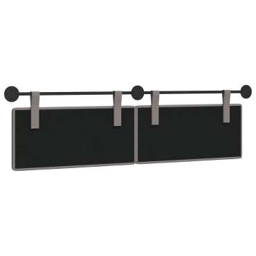 vidaXL Κεφαλάρι κρεβατιού κρεμαστό Taupe Ύφασμα 190x55x5cm 1 τεμ.