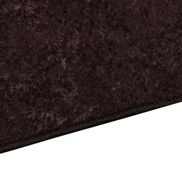 vidaXL Χαλί Runner MARSA Ανθρακί 100x250cm Πολυέστερ και PVC