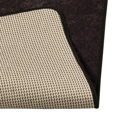 vidaXL Χαλί Runner MARSA Ανθρακί 100x400cm Πολυέστερ και PVC