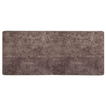 vidaXL Χαλί Runner MARSA Γκρι 50x100cm Πολυέστερ και PVC