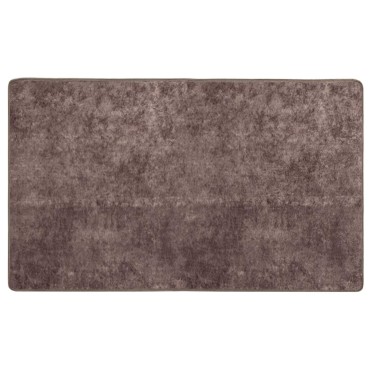 vidaXL Χαλί Runner MARSA Γκρι 80x150cm Πολυέστερ και PVC