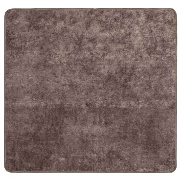 vidaXL Χαλί Runner MARSA Γκρι 100x100cm Πολυέστερ και PVC