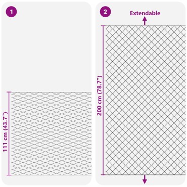 vidaXL Φράχτης αλυσίδας 2 x 20 m Ατσάλι Γαλβανισμένο