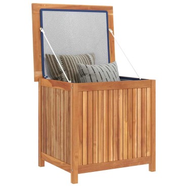 vidaXL Μπαούλο Αποθήκευσης Κήπου 120x50x58cm από Μασίφ Ξύλο Teak 1 τεμ.