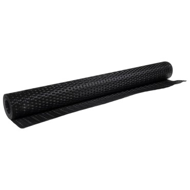 vidaXL Διαχωριστικό Βεράντας Μαύρο 1000x80cm από Συνθετικό Ρατάν