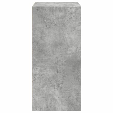 vidaXL Ντουλάπα Γκρι Σκυροδέματος 48x41x102 εκ. από Επεξεργασμένο Ξύλο