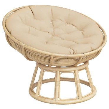 vidaXL Μαξιλάρι Στρογγυλό Μπεζ 100x11cm από Ύφασμα Oxford