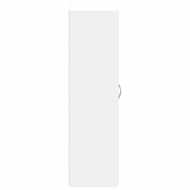 vidaXL Αρχειοθήκη Λευκή 60x32x115cm από Επεξεργασμένο Ξύλο 1 τεμ.