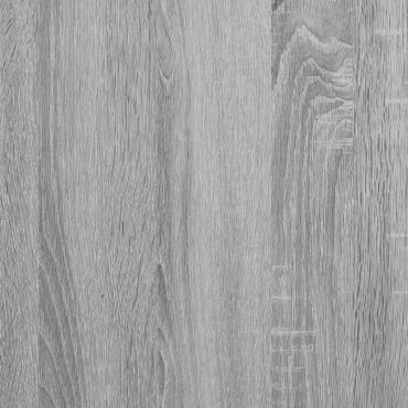 vidaXL Αρχειοθήκη Γκρι Sonoma 60x32x115cm από Επεξεργασμένο Ξύλο 1 τεμ.