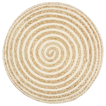 vidaXL Πουφ Χειροποίητο 45x30cm από Γιούτα 1 τεμ.