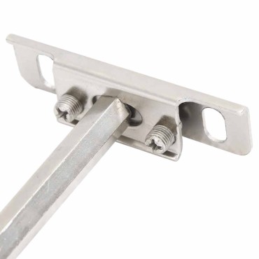 vidaXL Πλωτά στηρίγματα ραφιών 12 τεμ. Ø12x200 χιλ. Ανθρακοχάλυβας